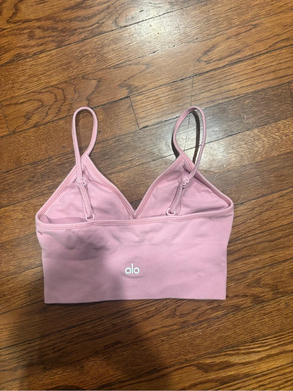ALO Yoga Pink Strech Bra